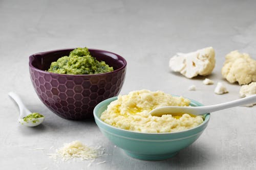 Low carb cauliflower mash