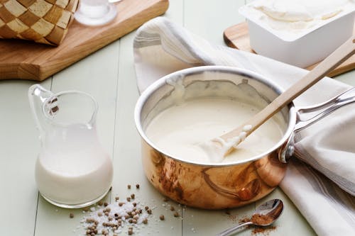 Keto bechamel sauce