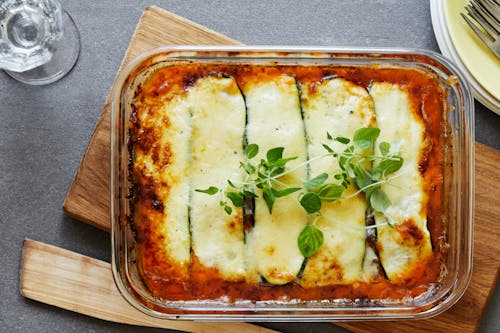 Keto zucchini lasagna